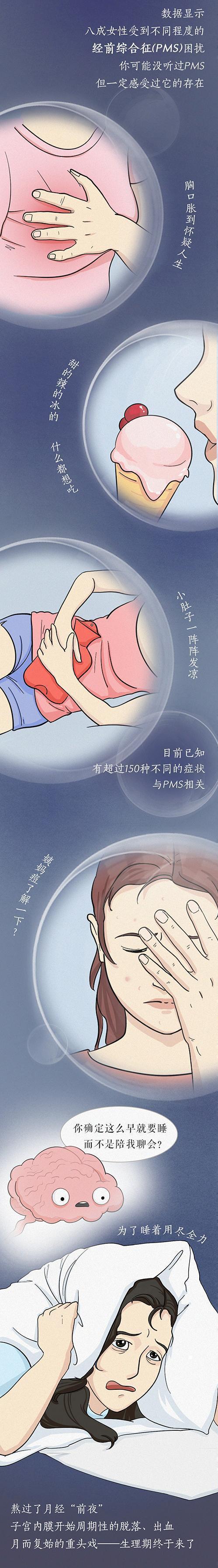 女生来大姨妈的过程,当女生来大姨妈时真实反应