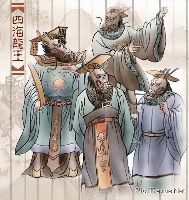 道教神谱天神篇,神谱中的三位天神分别是