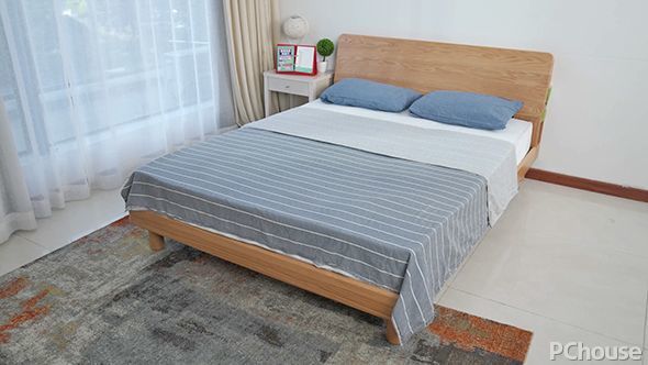 源氏木语夜读实木床测评,源氏木语橡木实木床评测