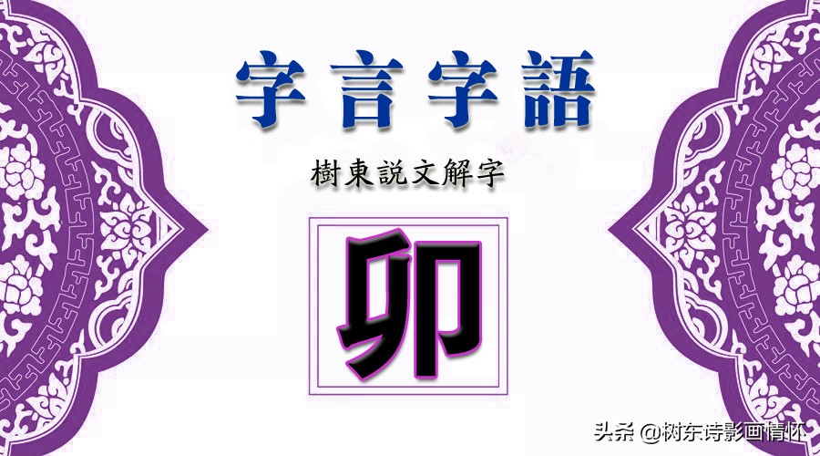 树东说文解字“卯”，寅吃卯粮与竭泽而渔、杀鸡取卵的区别