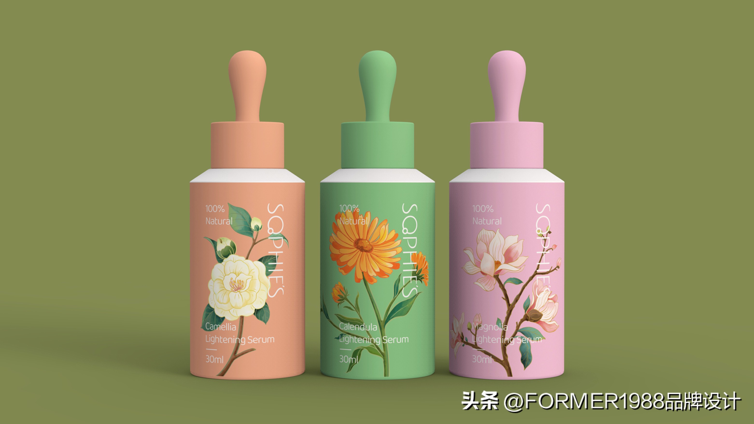 插画化妆品包装,插画化妆品包装设计