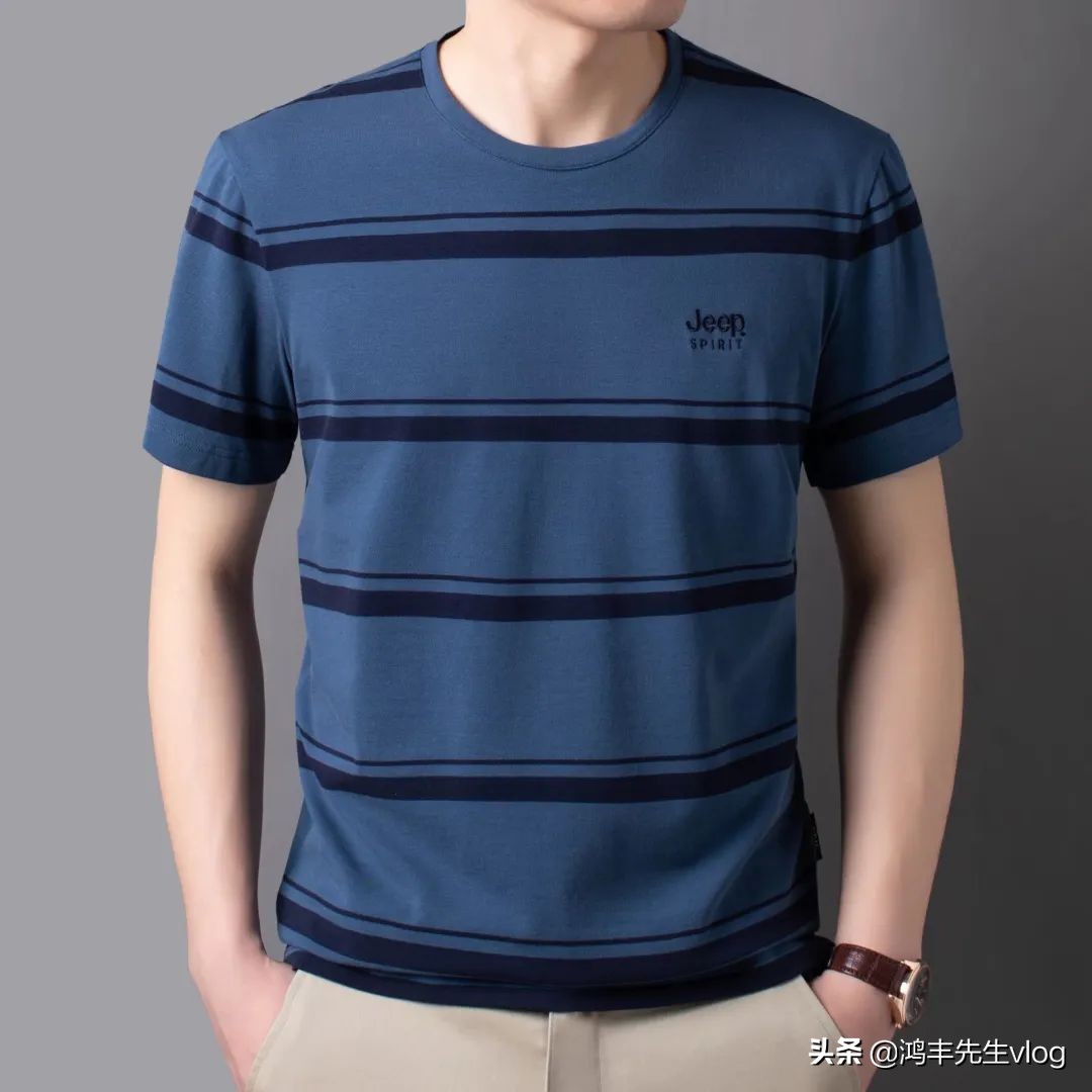 jeep短袖t恤专卖店男装翻领,jeep短袖t恤男纯棉官方正品
