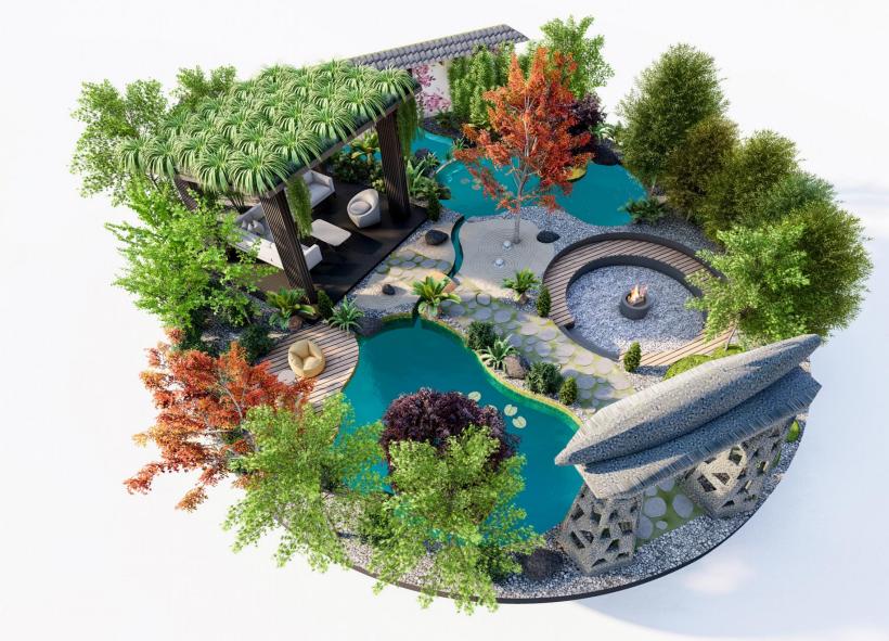 切尔西花展最佳花园,切尔西花展金奖设计