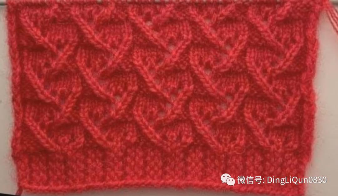 500个毛衣花样完整大平针版,毛衣华夫针花型图案大全