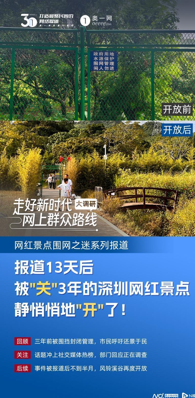 深圳淘金山绿道风铃溪谷还围挡吗,淘金山绿道风铃谷