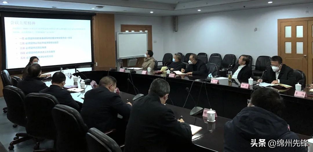 长虹控股集团*党**委专题学习贯彻中央省市经济工作会议、市委八届五次全会精神