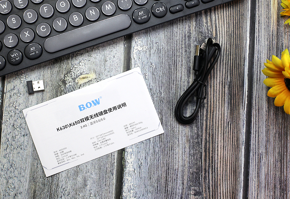 航世bow键盘使用教程,航世bow键盘使用说明