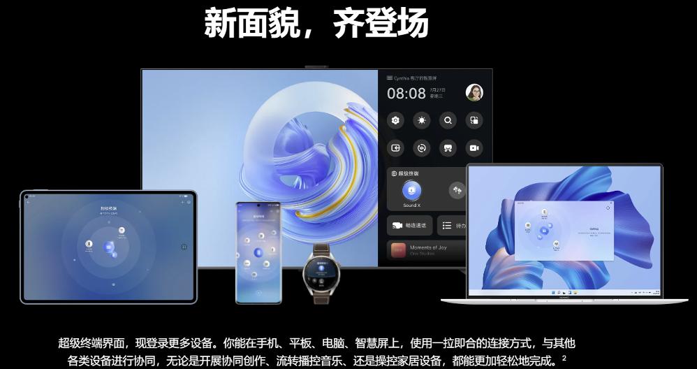 华为终端全新商用品牌华为擎云,华为撑起京东方屏幕