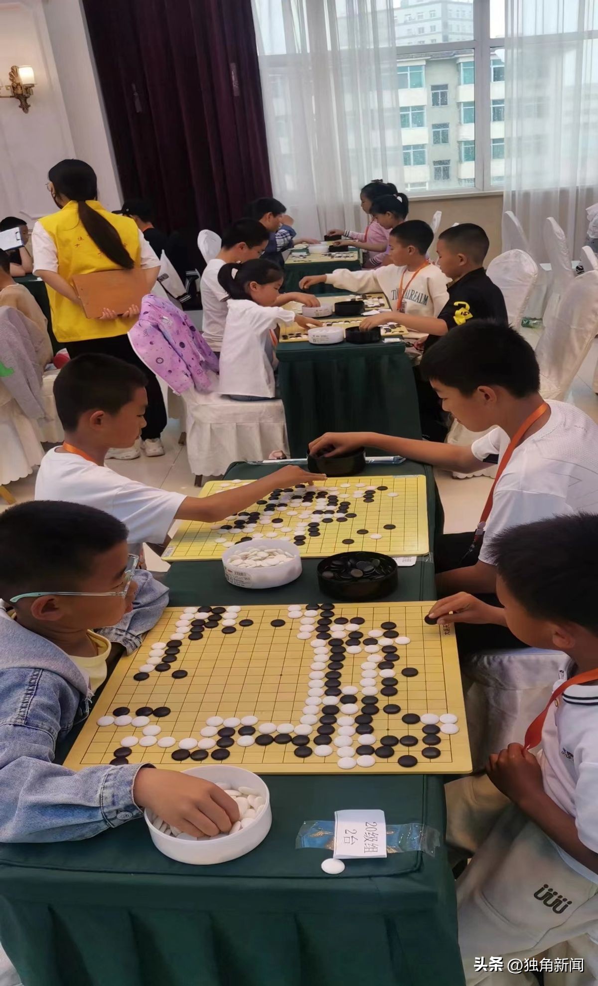 大连市成功举办第三十二届大连赏槐会第八届国际围棋邀请赛暨大连青少年围棋段级位赛庄河赛区比赛