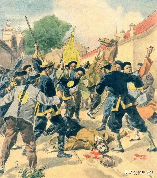 慈禧晚年为啥要对八国宣战,八国联军慈禧老佛爷