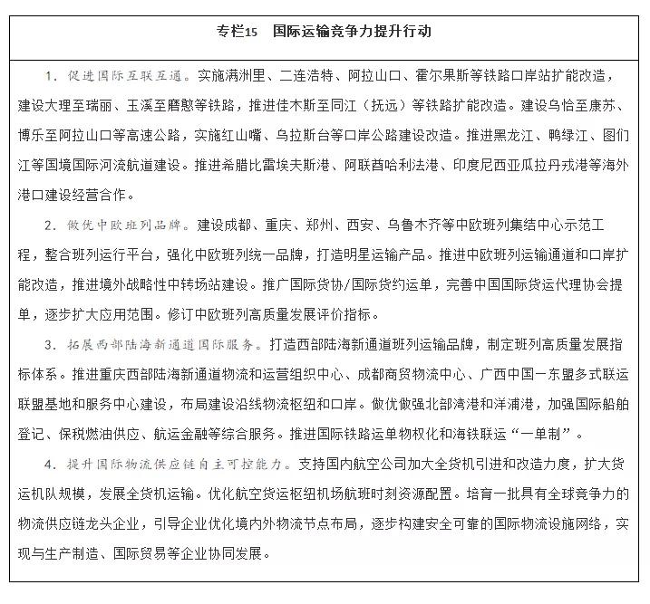 国务院十四五交通建设规划,十四五综合交通运输发展规划