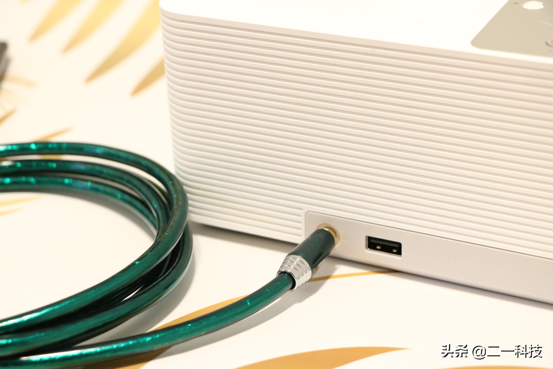 开博尔aux音频线怎么样,绿联镀银音频线aux车载音响连接线