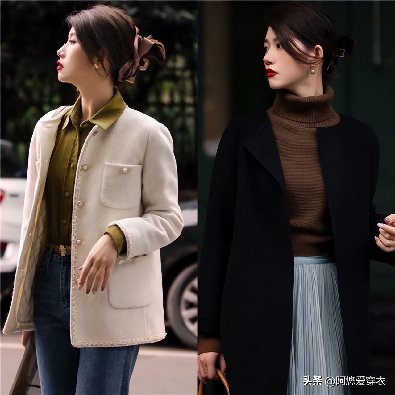 今年流行的冬季发型减龄,今年冬天流行发型披头散发