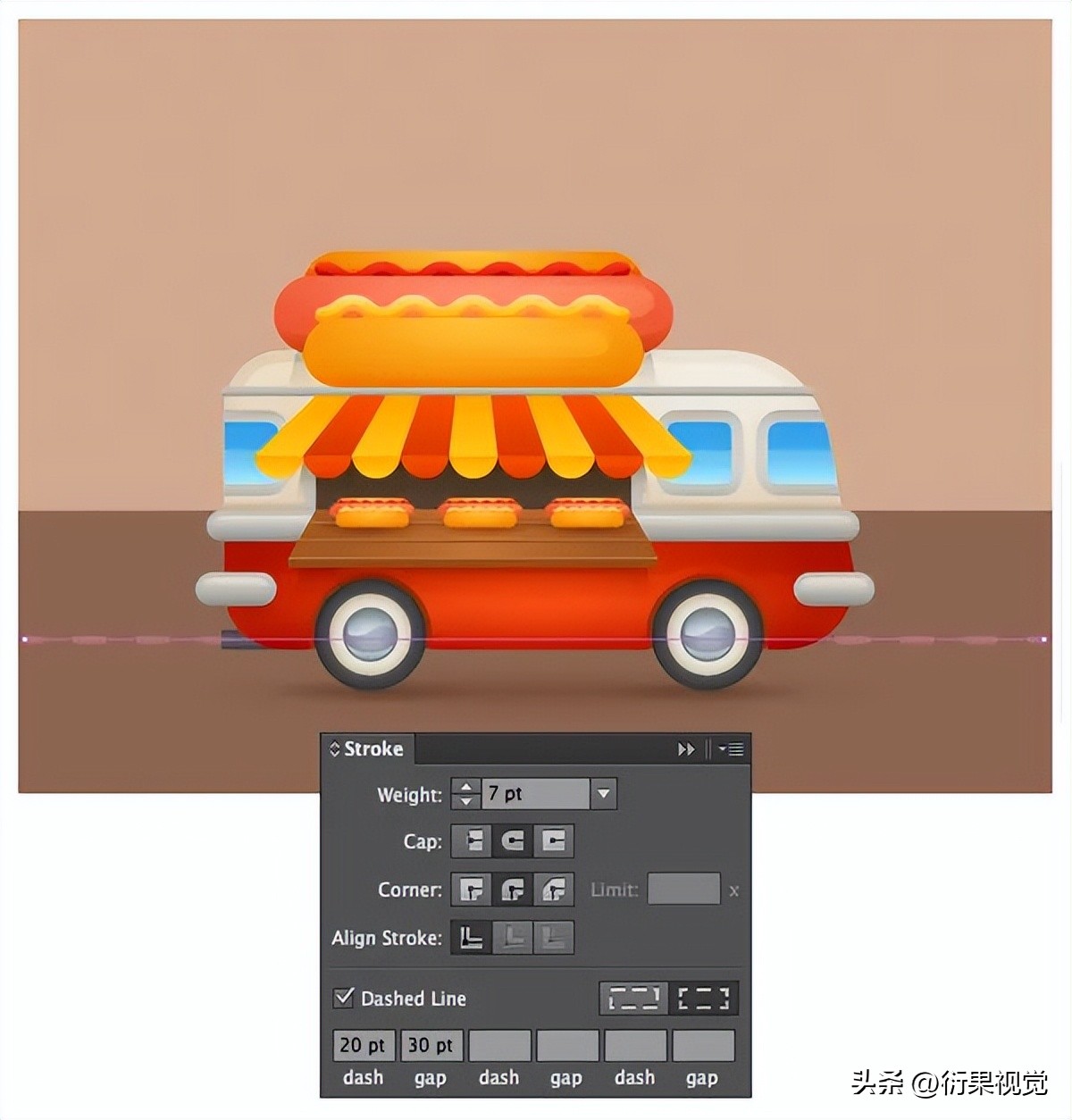AI软件怎么做插画,ai软件怎么画3d车
