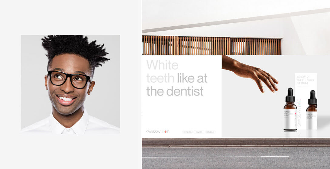 「MHD°妙合分享」独特的牙齿美白,SWISSWHITE医药品牌设计欣赏
