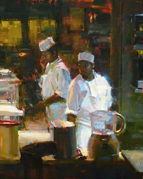 美国画家delbertgish油画作品欣赏,美国现代印象派女画家