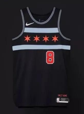 红色王朝——芝加哥公牛队城市版球衣鉴赏