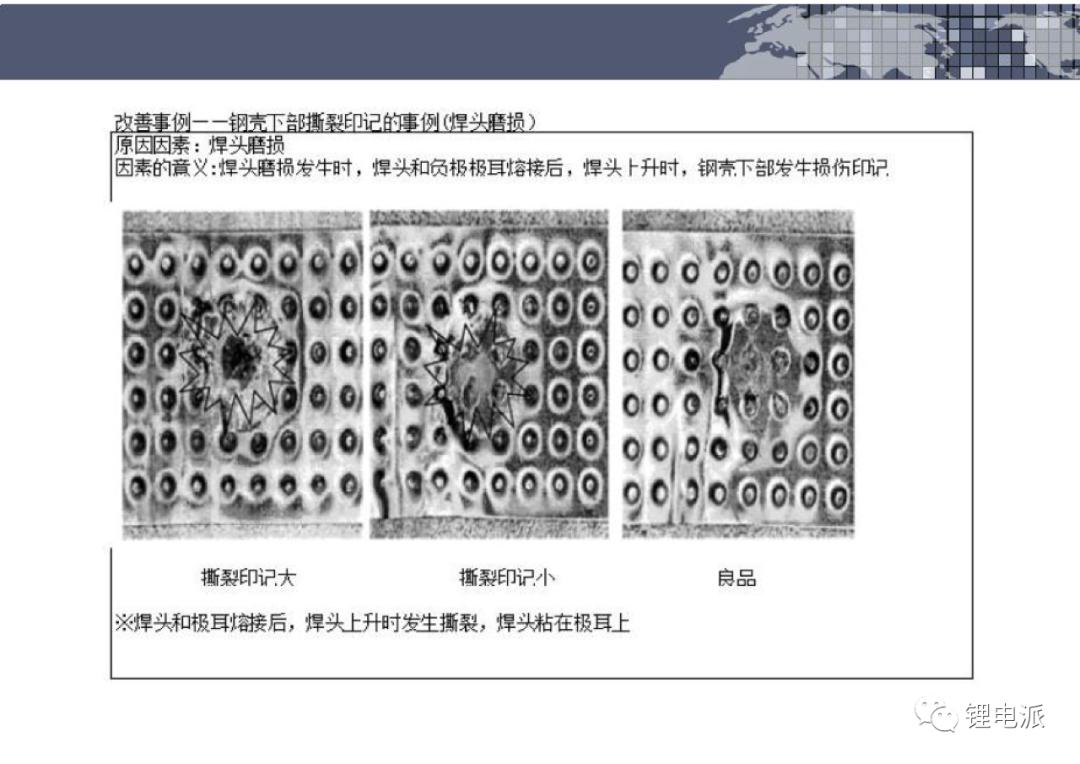 圆柱电池极耳焊接示意图,电池极耳技术参数