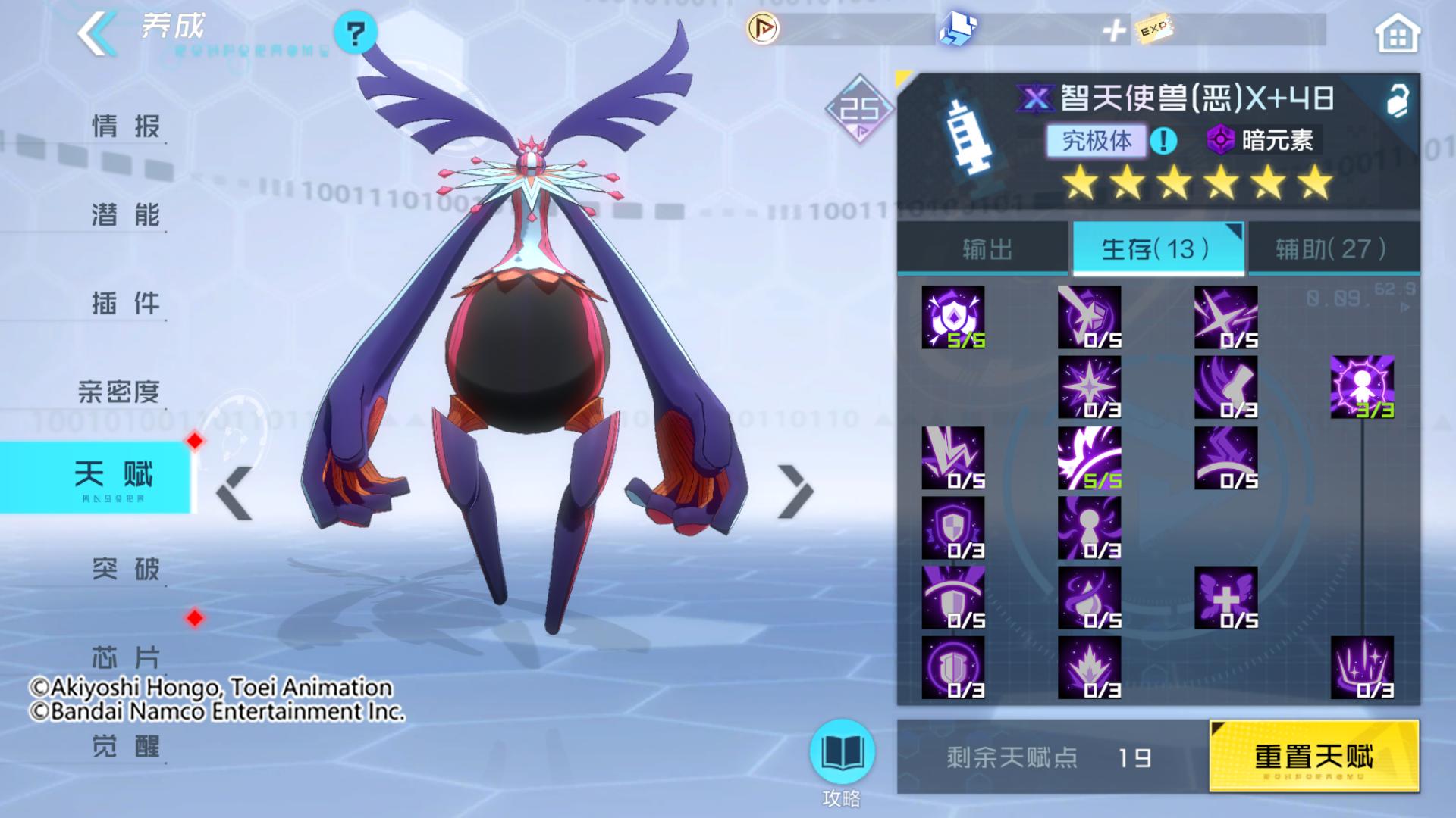 智天使恶x的强度如何,智天使兽恶x天赋