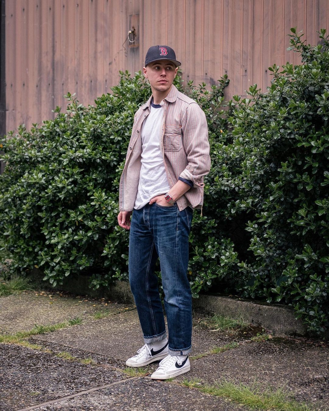 男士穿搭春季搭配高级感工装风,复古工装风搭配男