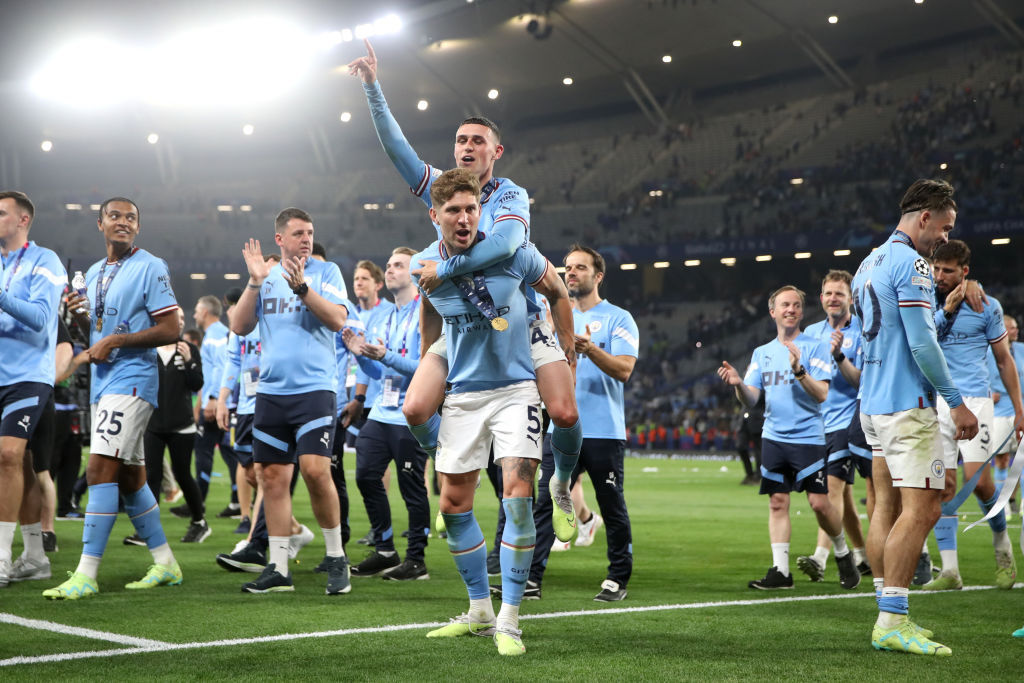 曼城首夺欧冠冠军曼城三冠王,詹俊评曼城三冠王