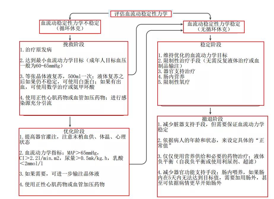 液体治疗的四个阶段