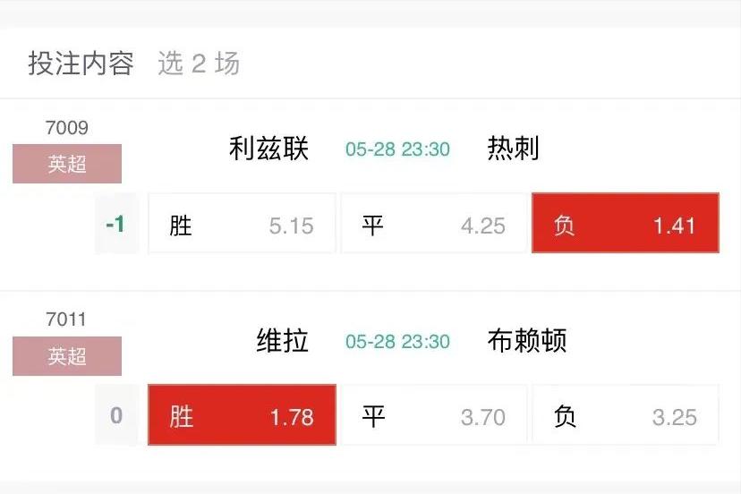 竞彩利兹联比分预测,今日竞彩英超实单推荐