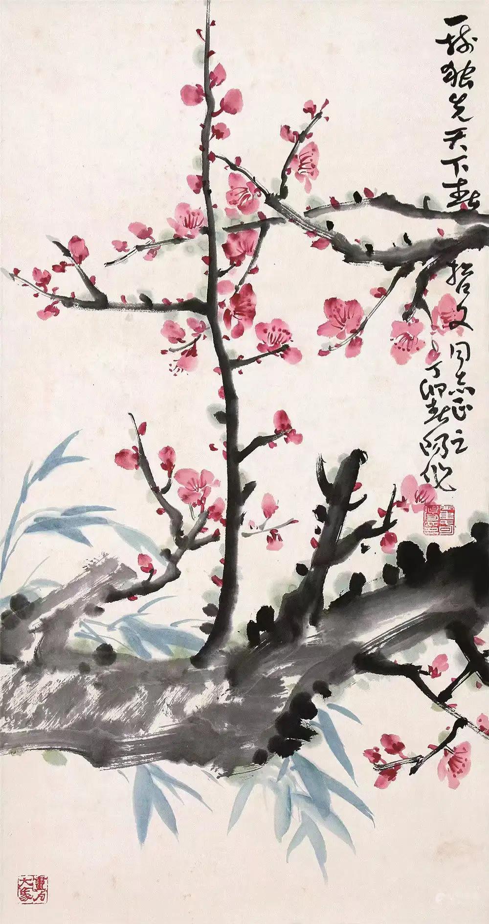 霍春阳牡丹作品,霍春阳金箔牡丹