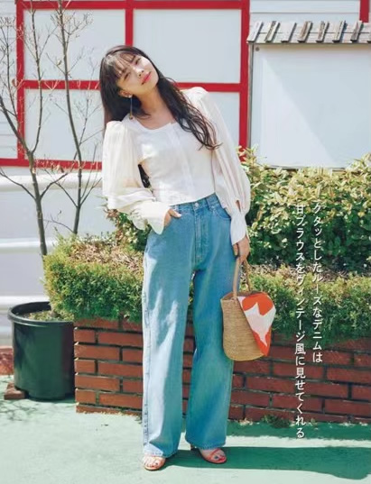 一条牛仔裤解决今夏所有搭配,这才是冬季牛仔裤的穿搭技巧