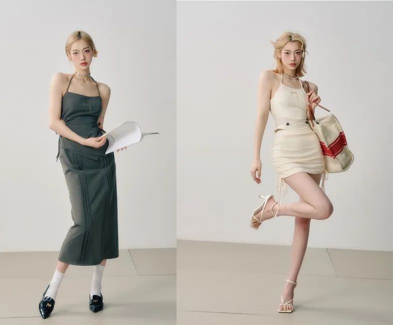 如果淘宝模特界有咖位，这两位小姐姐大概是人气“流量小花”吧