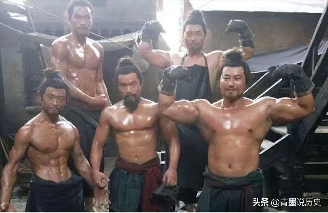 水浒传98水军肌肉照,水浒传98版阮氏三兄弟肌肉