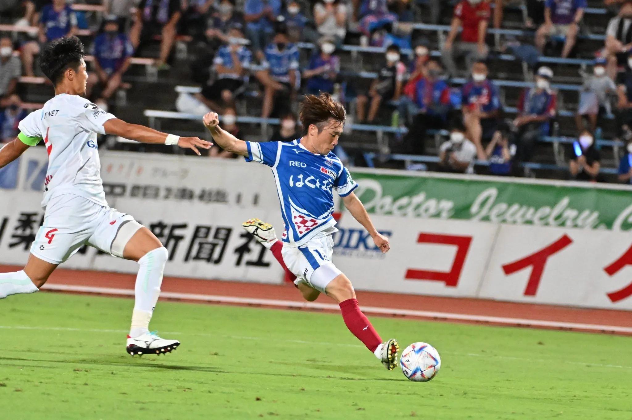 日乙甲府风林vs山口雷诺,日乙甲府风林vs山形山神结果