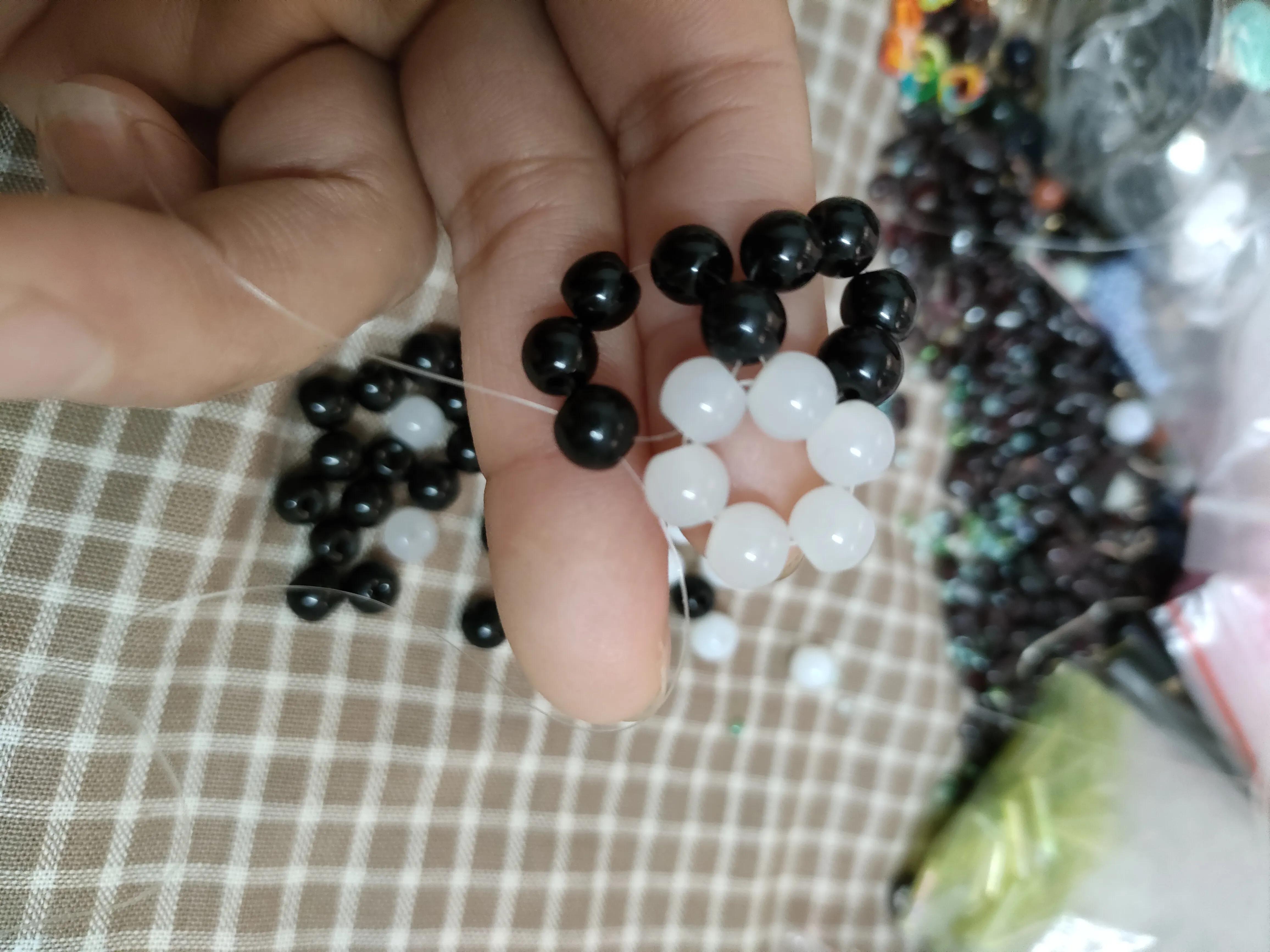 手工串珠花瓶串花视频,手工串珠花瓶