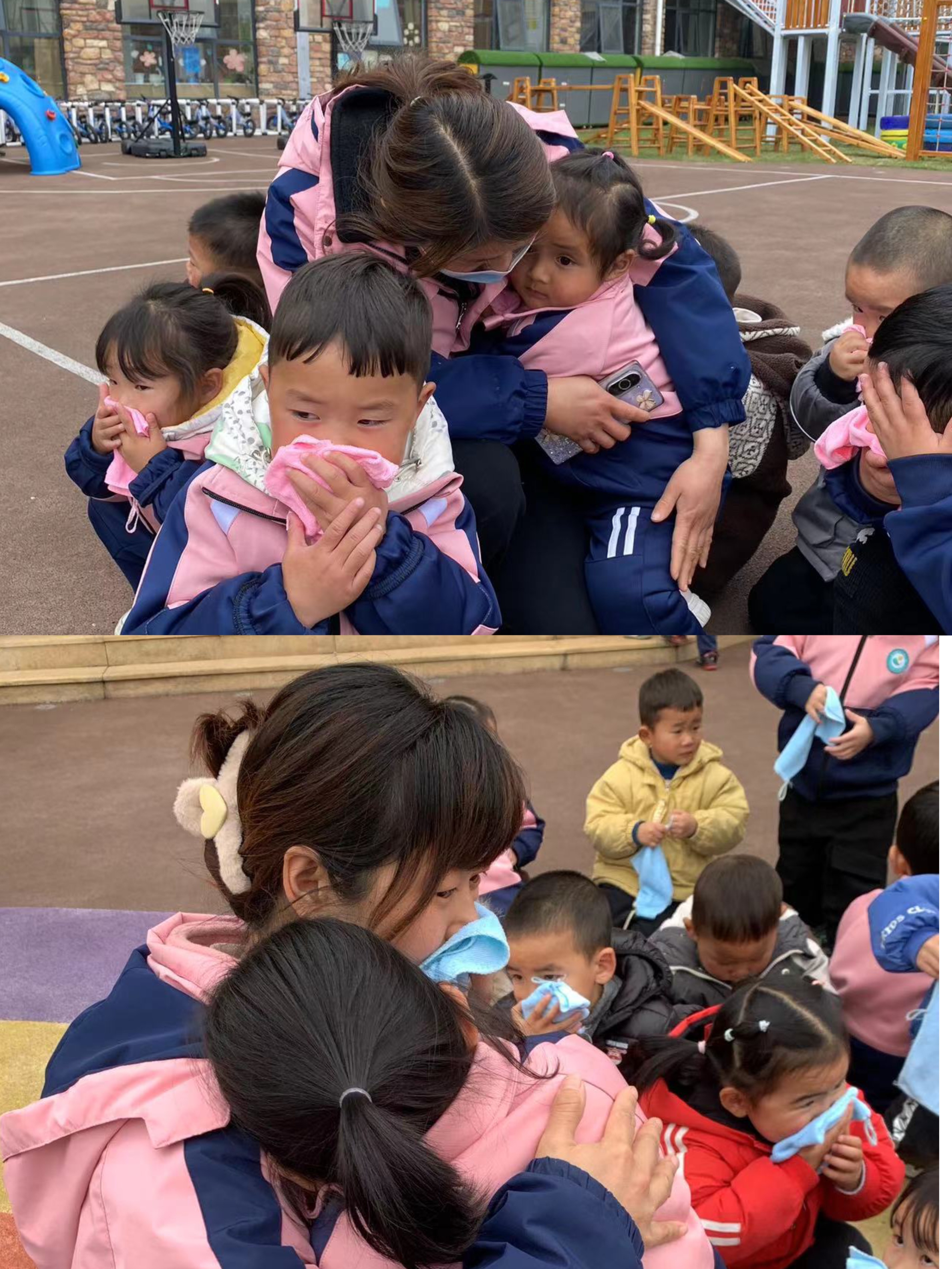 小班消防安全演练活动,消防队到幼儿园开展消防安全演练