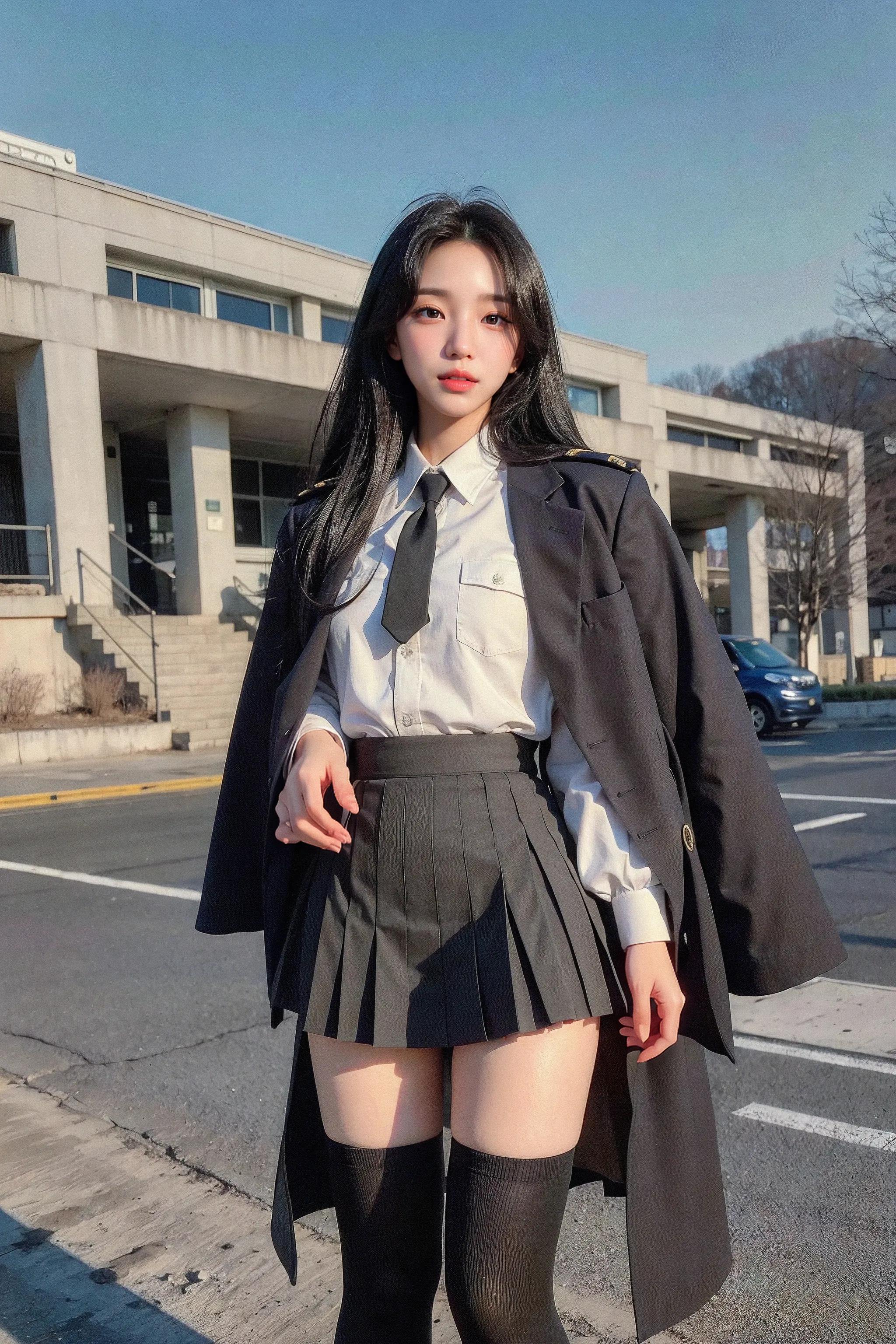 ai绘画清纯少女 (ai绘画韩国美女)