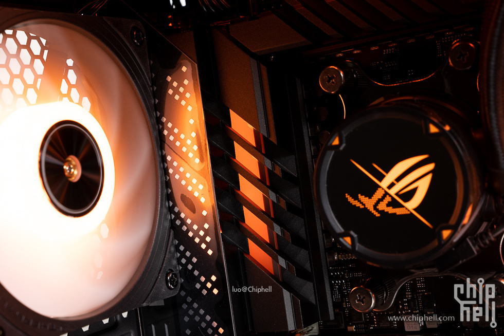 华硕tufgaminggt502弹药库白色,华硕gt502机箱黑橙搭配