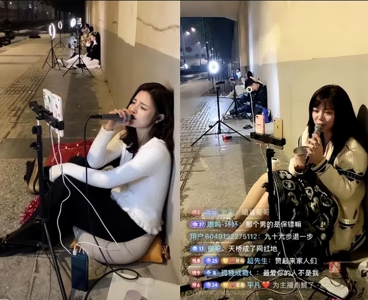 广东一座大桥下的“盛况”：百名网红扎堆直播，场面好似群魔乱舞