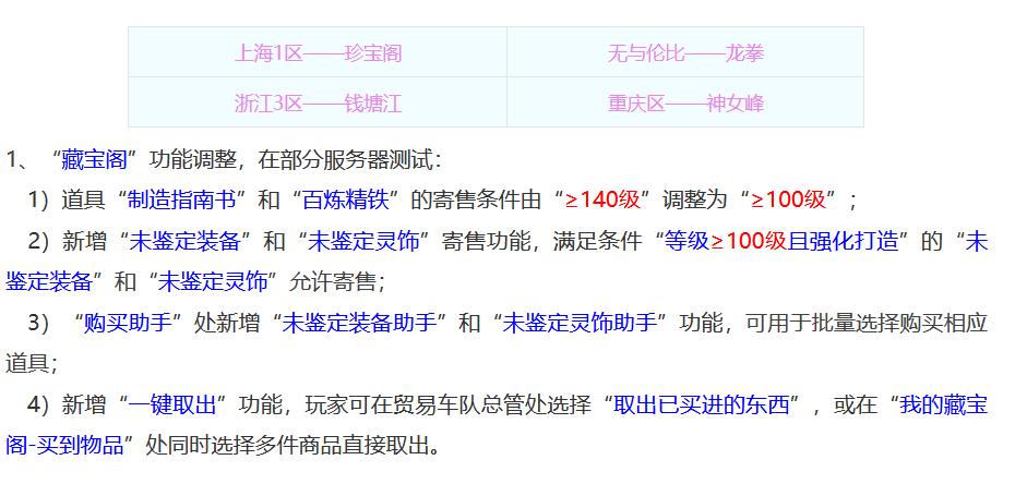 梦幻西游7月11日更新解读,梦幻西游69级可以在cbg出售狂豹吗
