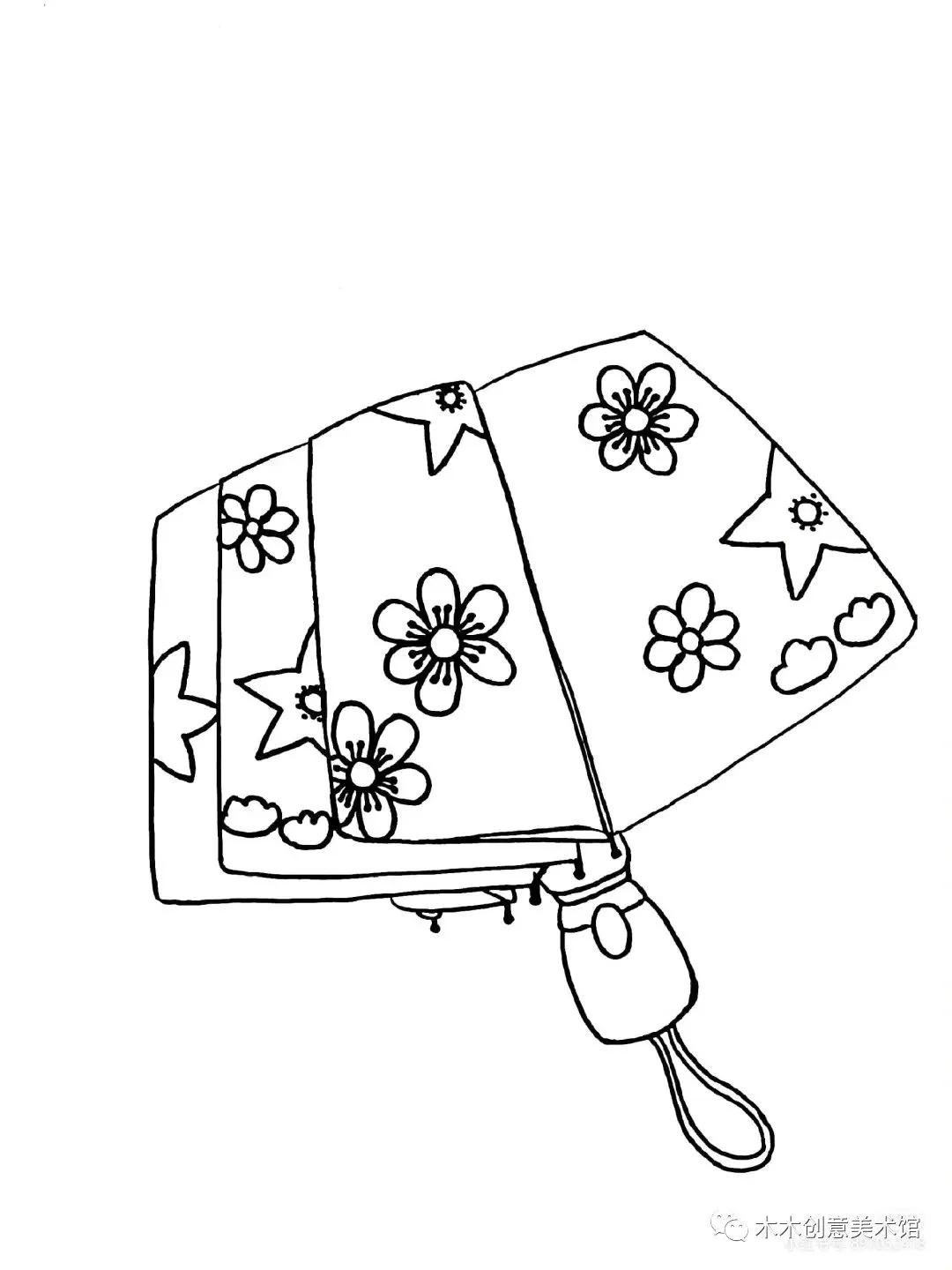 儿童创意绘画教程线条画,儿童创意美术绘画线条画