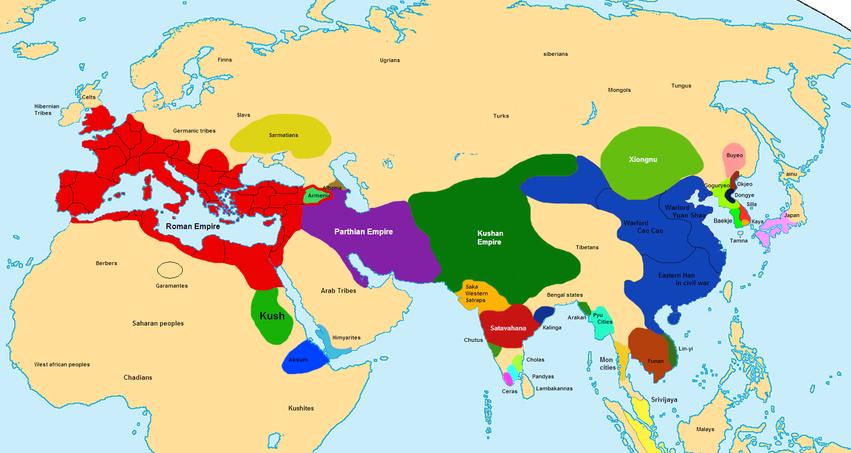 罗马帝国和古代中国：他们彼此了解多少？