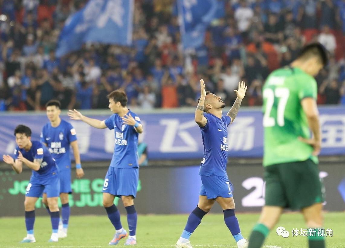 1-1！武汉三镇92分钟绝平北京国安，一场双方都不满意的结果