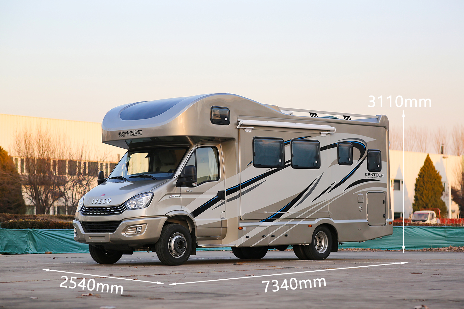 中天自行式c型驭风房车价格,中天领航者三拓展房车