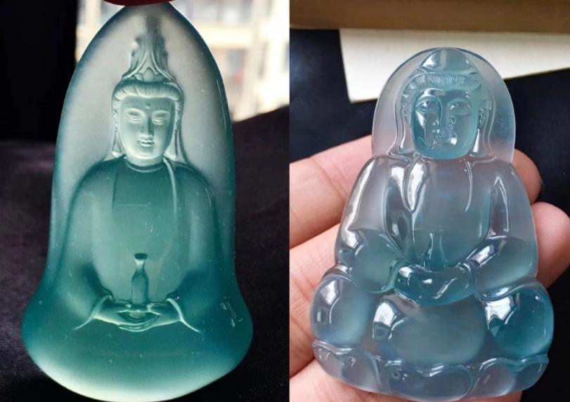 危料蓝水翡翠会变种吗,危料蓝水顶级翡翠成品