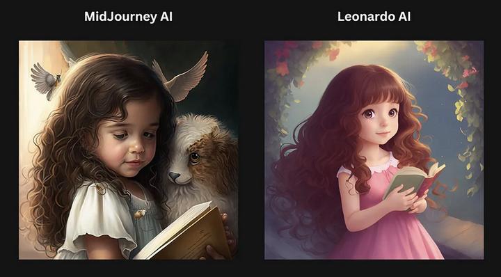 MidJourney和LeonardoAI的区别
