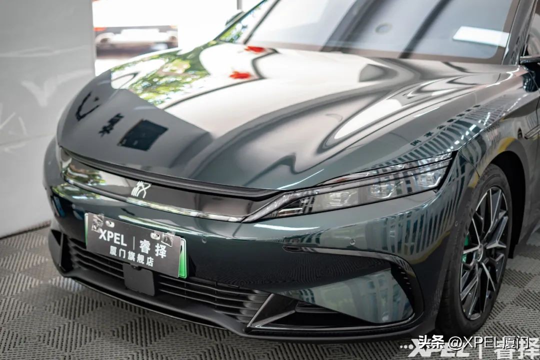 厦门汽车贴膜隔热膜,深圳比亚迪汉车衣贴膜
