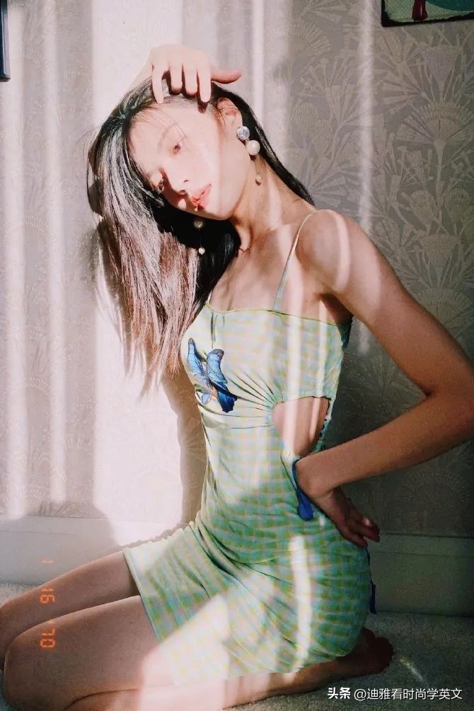 夏日氛围感女生照片,夏日女孩氛围感