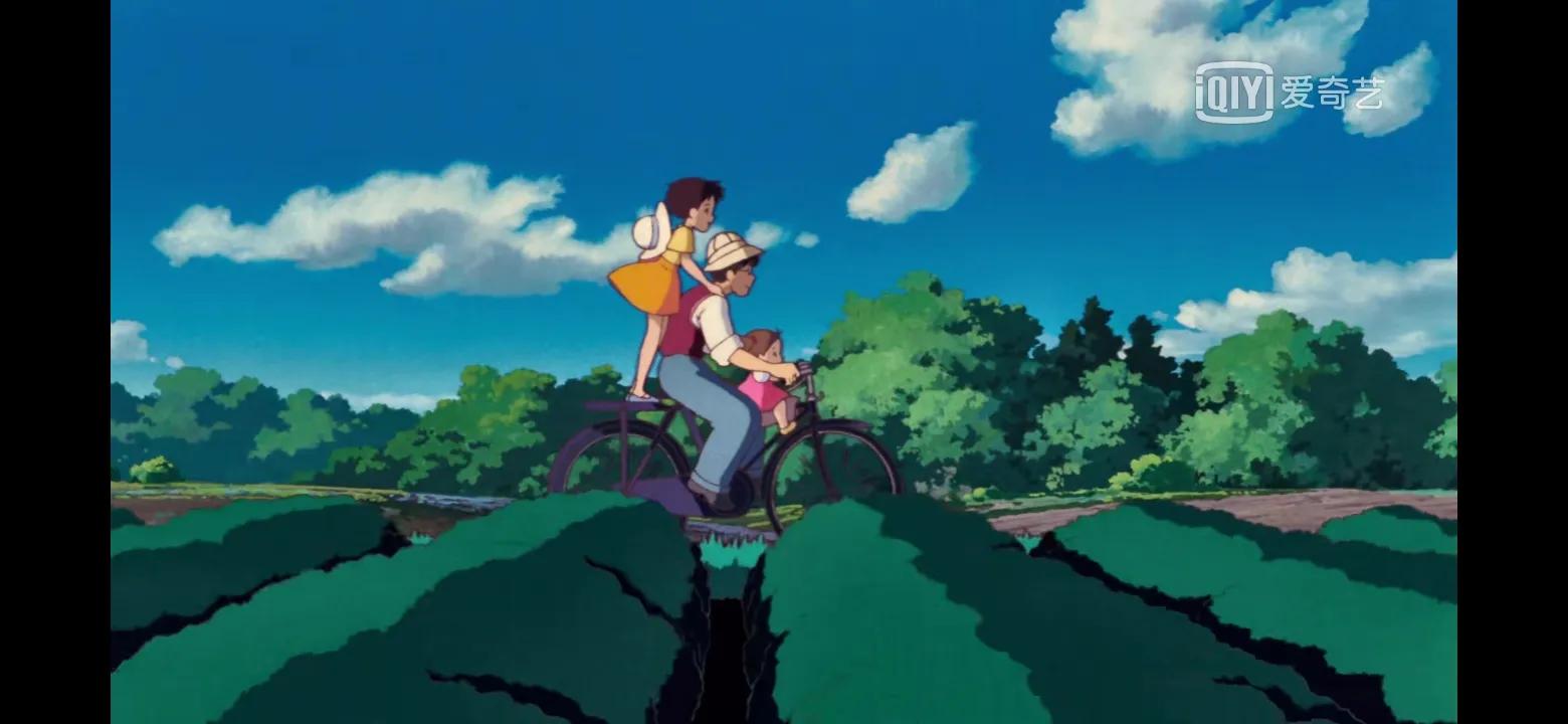 龙猫夏日的夜晚,龙猫少女