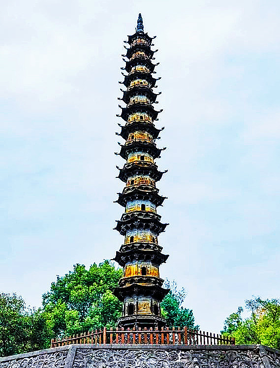 当阳玉泉寺铁塔传说,当阳玉泉寺铁塔拆了吗