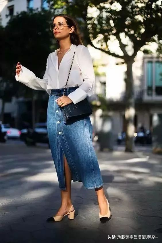 牛仔半裙夏天怎么穿出高级感,你真的懂牛仔半裙怎么穿最好看吗