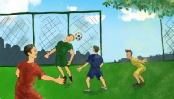 高度近视跑步视网膜脱落,22岁学生踢球致视网膜脱落